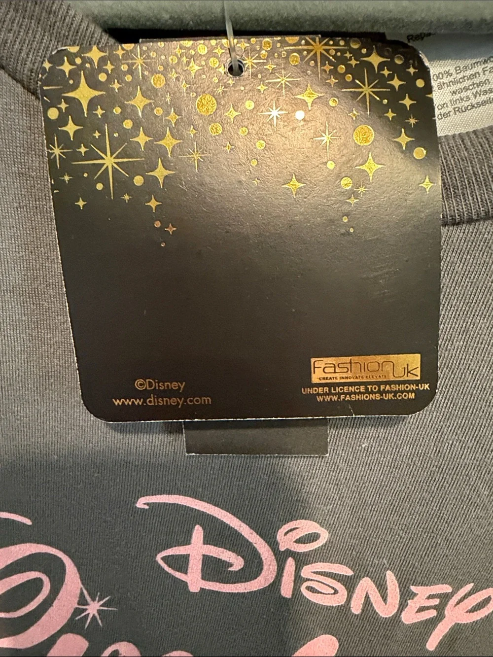Official Disney Princess Cinderella Dance Graphic Tee with Pastel Castle NWT
